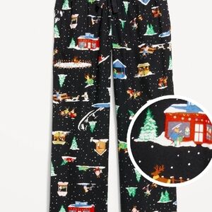 Old navy NWT OLD Navy Adult Pj bottoms with Winter Scene Print
